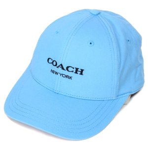 画像1: 【COACH】コーチ コットン シグネチャー ベースボール ハット ワンポイント ロゴ キャップ 帽子 プール〔日本未発売〕