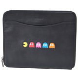 画像: 【COACH】コーチ レザー パックマン タブレット iPad ノートパソコン PCケース ブラック〔日本未発売〕