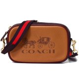 画像: 【COACH】コーチ ペブルレザー カラーブロック ベルトバッグ コンバーチブル 3way ショルダー 斜め掛け クラッチ ウエスト ヒップ バッグ ライトサドル〔日本未発売〕