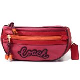 画像: 【COACH】コーチ ナイロン ペブルレザー ヴェイル ベルトバッグ 2way ワンショルダー バックパック ウエスト ボディバッグ ルージュマルチ〔日本未発売〕