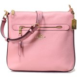 画像: 【COACH】コーチ ペブルドレザー メイ 斜めがけ ショルダーバッグ ピンクペタル〔日本未発売〕