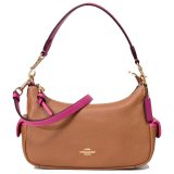 画像: 【COACH】コーチ ぺブルレザー 2way クロスボディ 斜め掛け ショルダー ハンド バッグ ペニー×ボールドピンク（日本未発売）