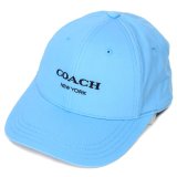 画像: 【COACH】コーチ コットン シグネチャー ベースボール ハット ワンポイント ロゴ キャップ 帽子 プール〔日本未発売〕